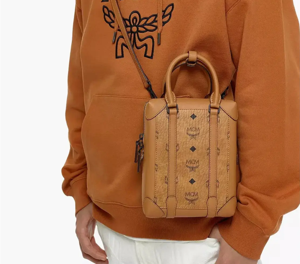 Túi MCM NS Soft Berlin Crossbody Cognac MMRBSBF04CO001 - Ảnh 3