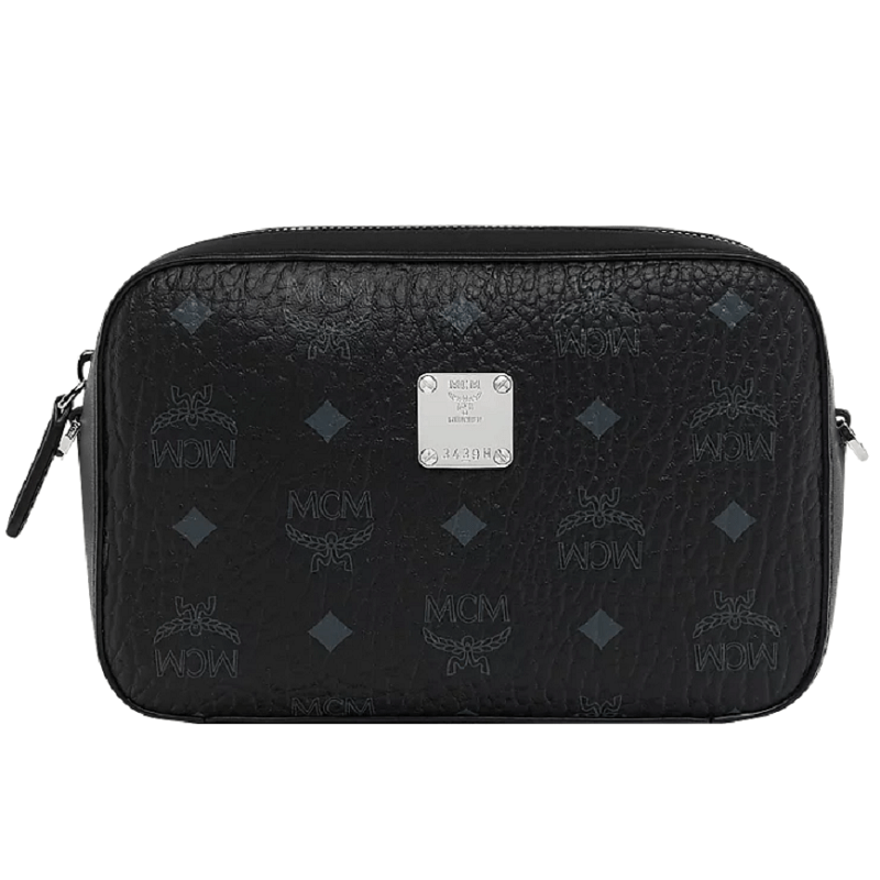 Túi MCM Camera Bag in Visetos Original MYZ9SVI97BK001
