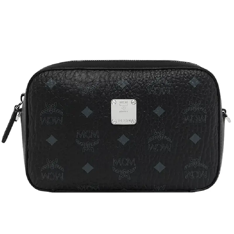 Túi MCM Camera Bag in Visetos Original MYZ9SVI97BK001