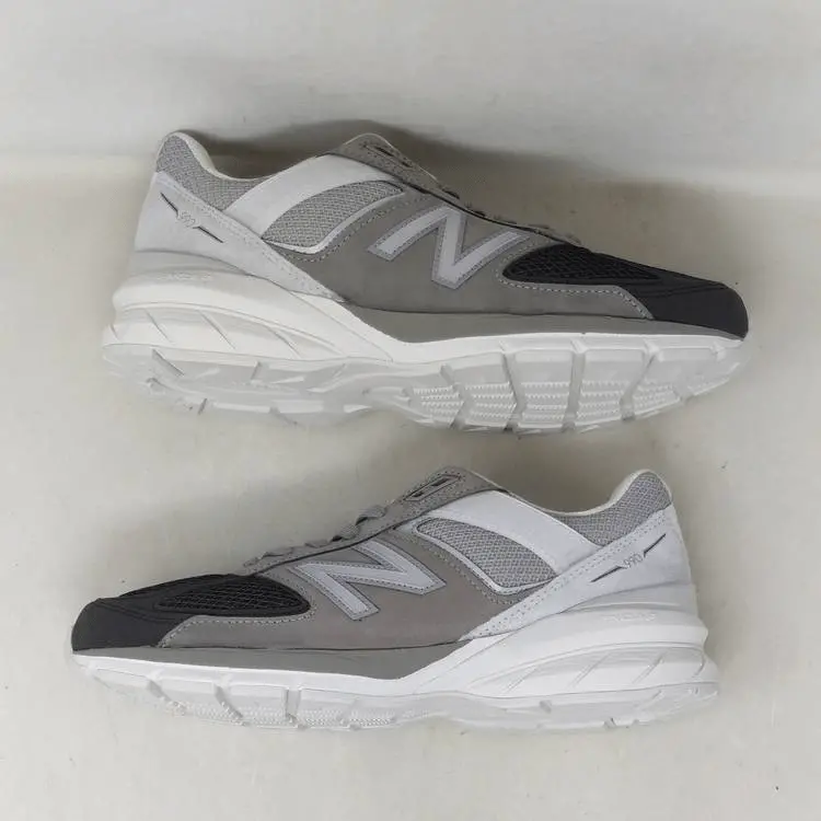Giày New Balance 990v5 Made In USA ‘Marblehead Black’ M990BM5 - Ảnh 5
