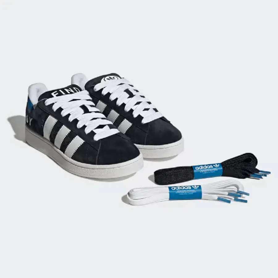 Alternative view of Giày Adidas Orginals Campus 00s 'Black White' ID7716