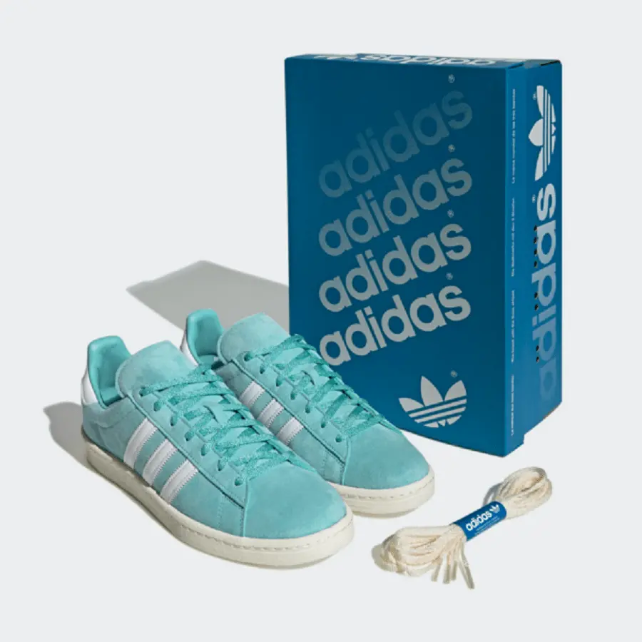Giày Adidas Campus 80s ‘Easy Mint’ ID7318 - Ảnh 3