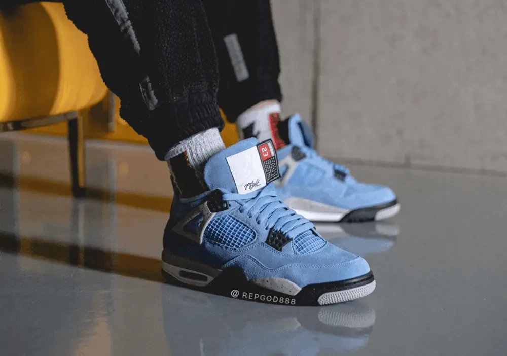 Giày Nike Air Jordan 4 Retro 'University Blue' CT8527-400 - Ảnh 3