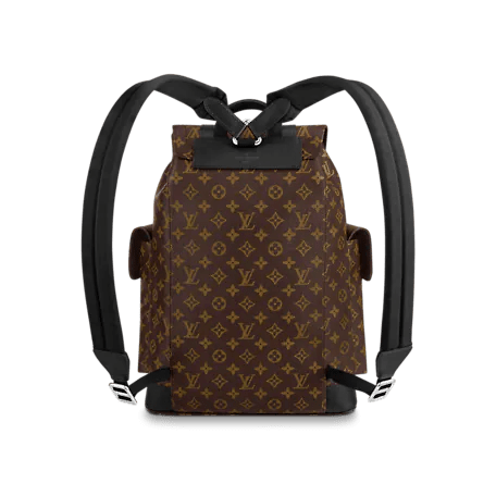 Balo Louis Vuitton Christopher Backpack Monogram Macassar M43735 - Ảnh 4