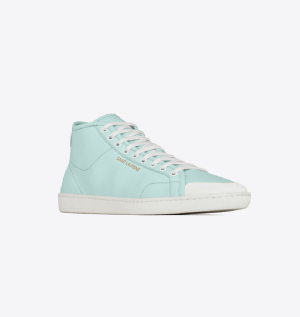 Alternative view of Giày Saint Laurent Court Classic SL39 Mid-Top Sneakers 'Mint' 652773AAAIF4803