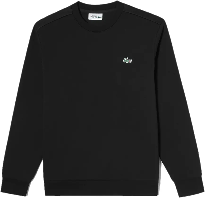 Áo Lacoste Mesh Coloration Easy Crew Neck Sweatshirt 'Black' SH964E-53G-031
