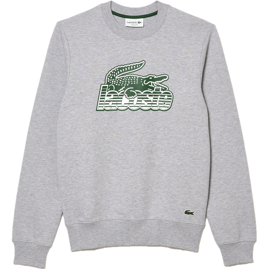 Áo Lacoste Round Neck Fleece Sweatshirt 'Gray' SH5087-53G-CCA