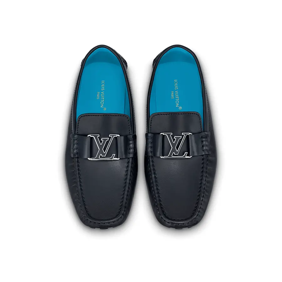 Giày Louis Vuitton Monte Carlo Moccasin 'Marine' 1ABMOQ - Ảnh 4