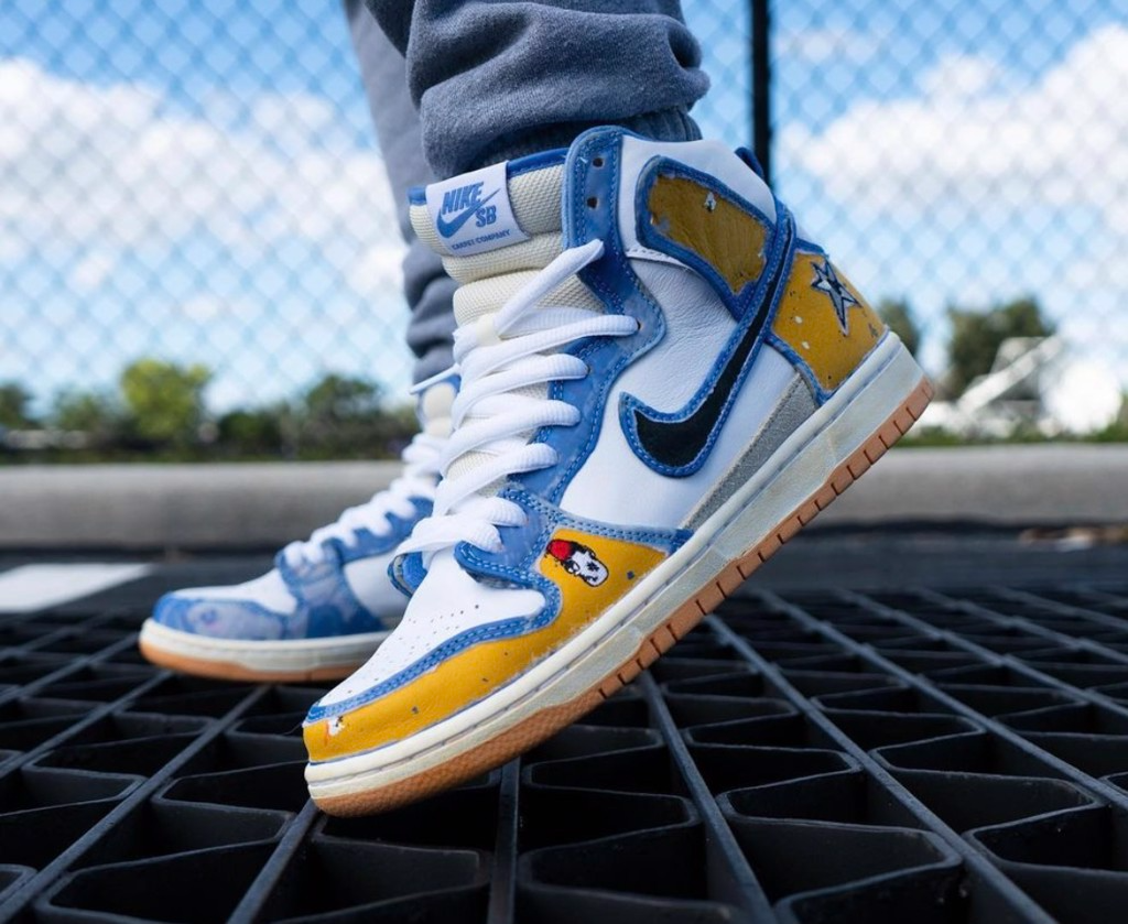Giày Nike Carpet Company x Dunk High SB CV1677-100 - Ảnh 2