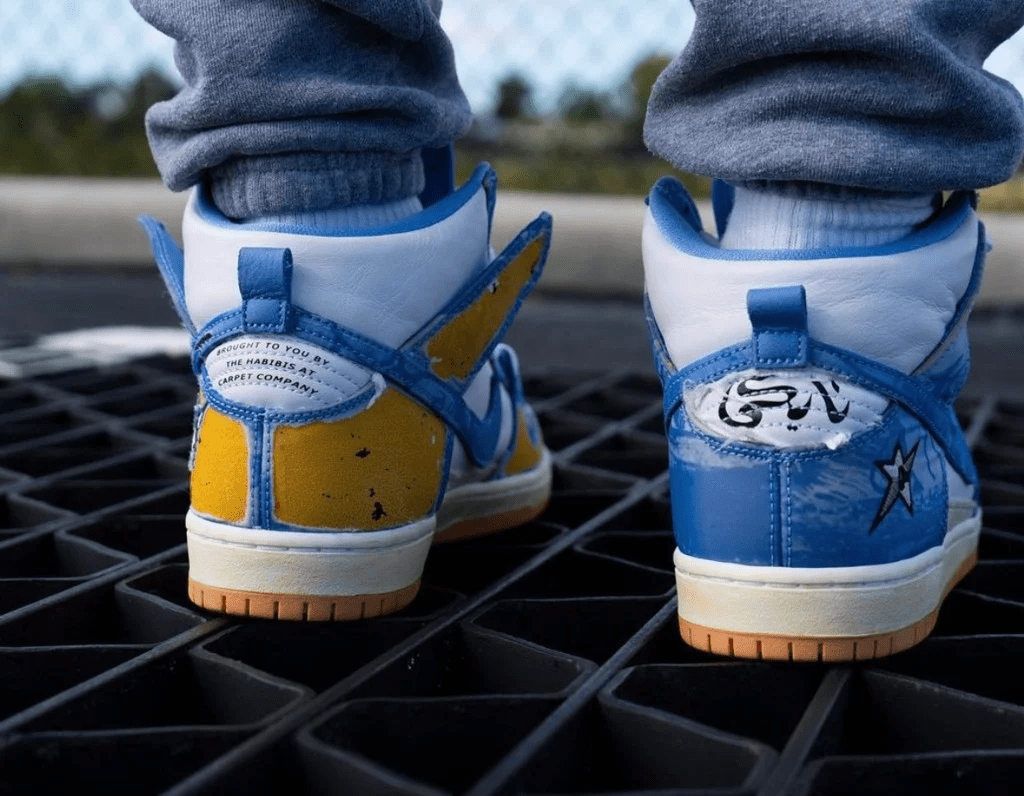 Giày Nike Carpet Company x Dunk High SB CV1677-100 - Ảnh 4