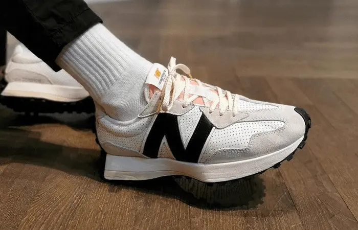 Giày New Balance Casablanca x 327 'Idéaliste Grey Pink' MS327CBC - Ảnh 3