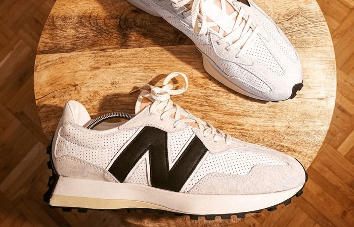 Giày New Balance Casablanca x 327 'Idéaliste Grey Pink' MS327CBC - Ảnh 2