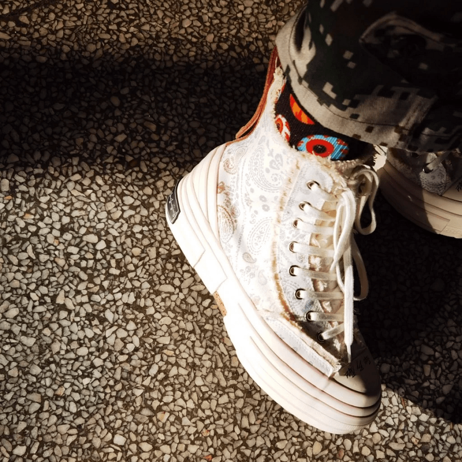 Giày xVESSEL G.O.P Highs Paisley F20X008YW - Ảnh 5