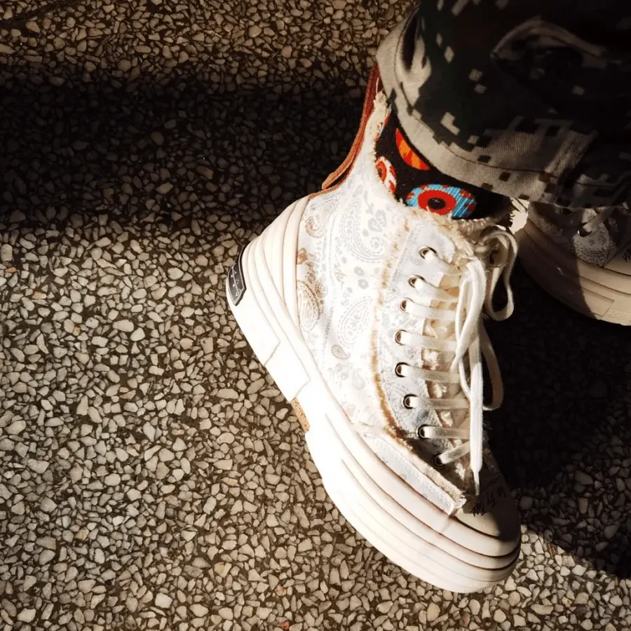 Giày xVESSEL G.O.P Highs Paisley F20X008YW - Ảnh 5
