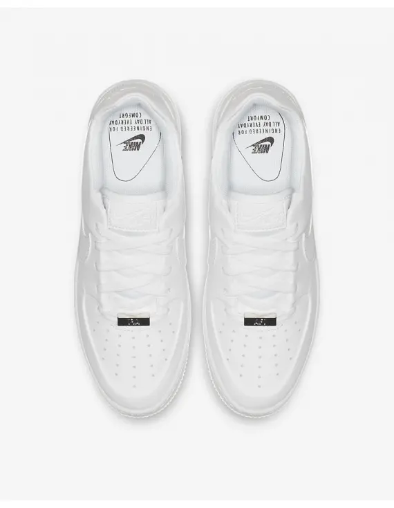 Alternative view of Giày Nike Air Force 1 Sage Low 'Triple White' AR5339-100