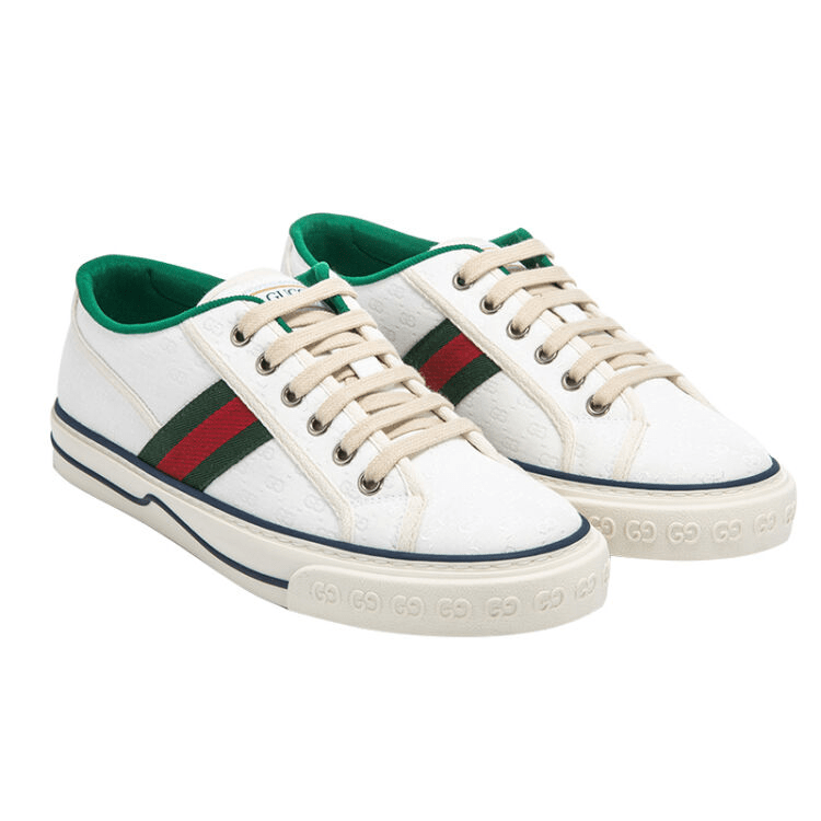 Giày Gucci Tennis 1977 'White Mini GG' 606111-99W90-9085 - Ảnh 6