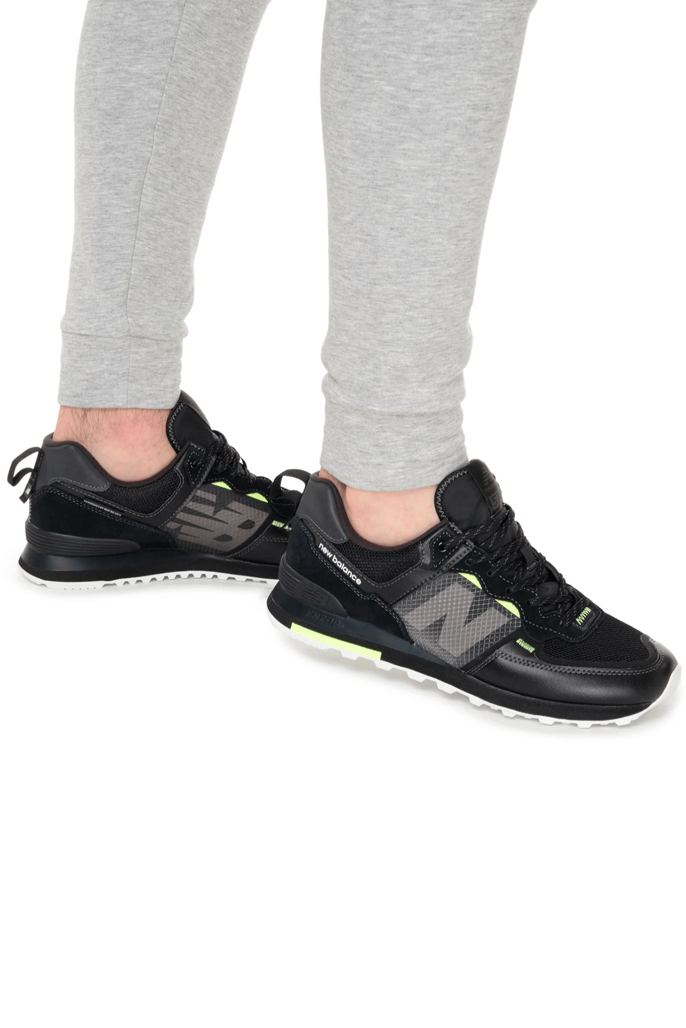 Giày New Balance 574 Running 'Black Volt' ML574IDC - Ảnh 5