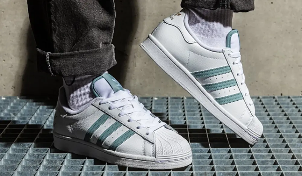 Giày Adidas Originals Superstar 'Green White' GY0977 - Ảnh 5
