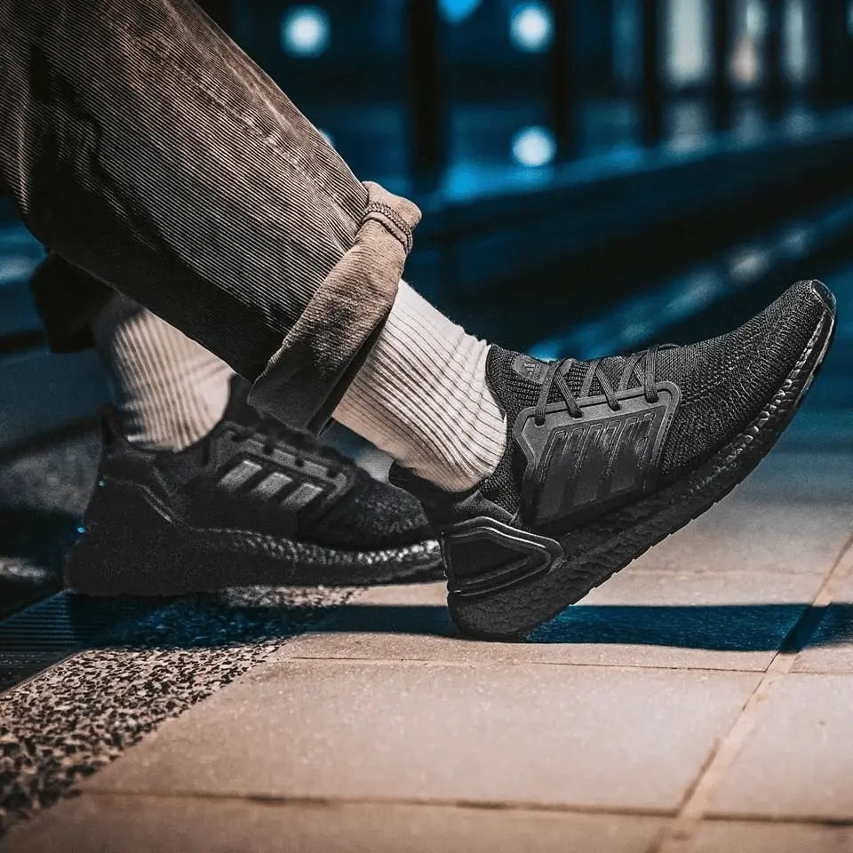 Giày Adidas UltraBoost 20 'Triple Black' EG0691 - Ảnh 5