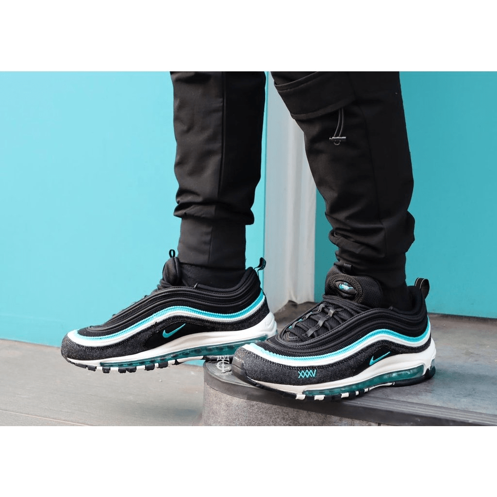 Giày Nike Air Max 97 'Black Sport Turquoise' DN1893-001 - Ảnh 3