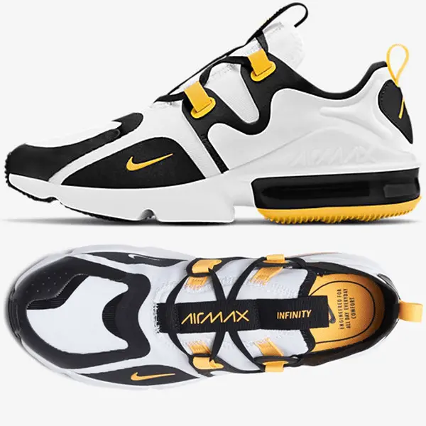 Giày Nike Air Max Infinity 'White Laser Orange' BQ3999-105 - Ảnh 3