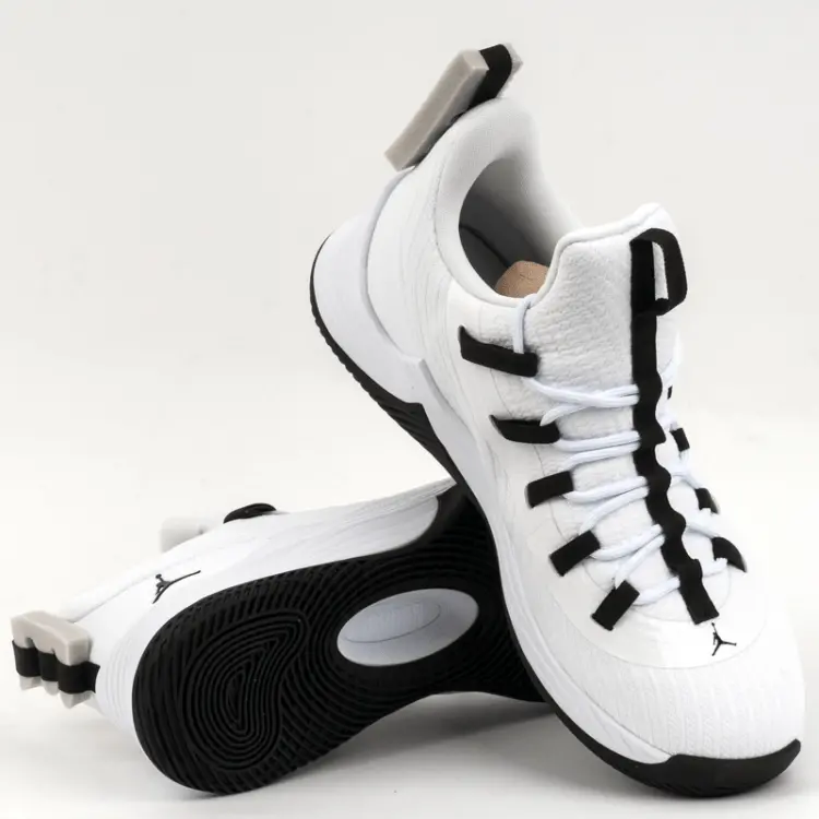 Giày Nike Air Jordan Ultra Fly 2 Low ‘White Black’ AH8110-100 - Ảnh 4