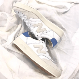 Alternative view of Giày New Balance 300 White Leather CRT300WL