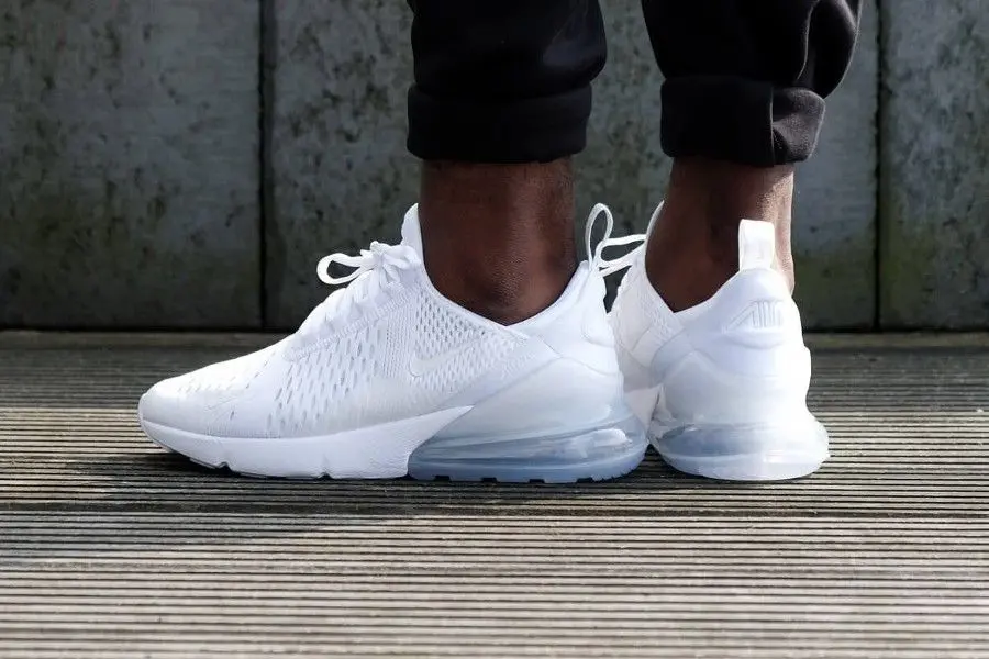 Giày Nike Air Max 270 “Triple White” AT7467-996 - Ảnh 5