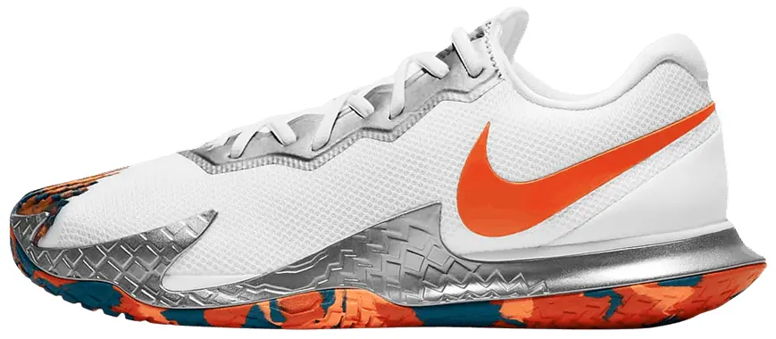 Alternative view of Giày Tennis Nike Court Air Zoom Vapor Cage 4 'Orange Camo' CD0424-106