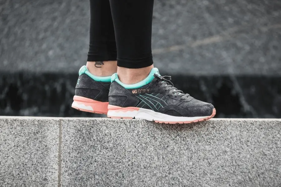 Giày Asics Wmns Gel Lyte 5 'Green Line' H6R9L-1616 - Ảnh 6
