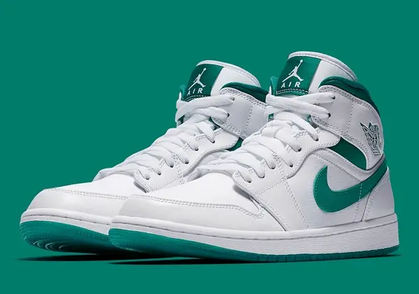 Giày Nike Air Jordan 1 Mid 'Mystic Green' CD6759-103 - Ảnh 3