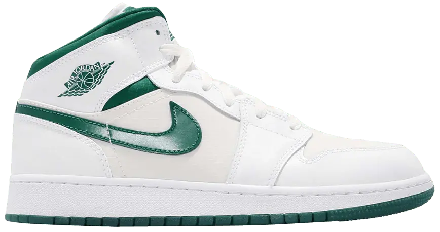 Giày Nike Air Jordan 1 Mid SE GC GS 'White Mystic Green' CD6760-103