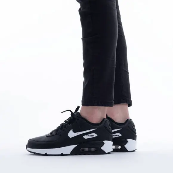 Giày Nike Air Max 90 GS 'Black White' CD6864-010 - Ảnh 5