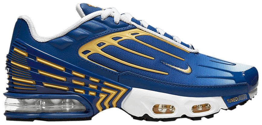 Giày Nike Air Max Plus 3 GS 'Deep Royal Topaz Gold' CD6871-402