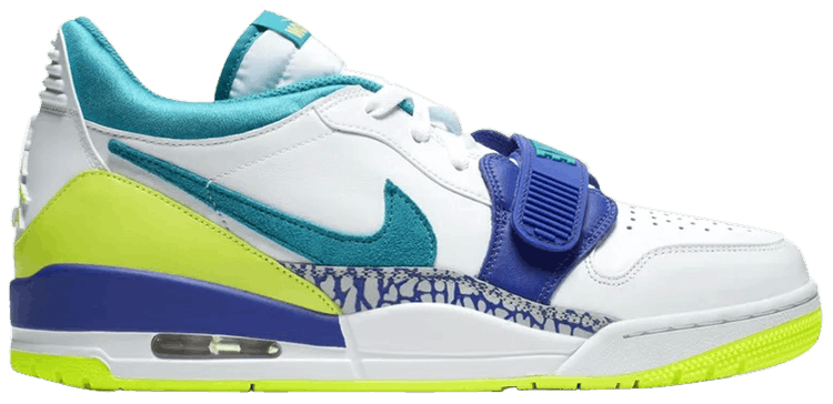 Giày Nike Just Don x Jordan Legacy 312 Low 'Neon Aquamarine' CD7069-103