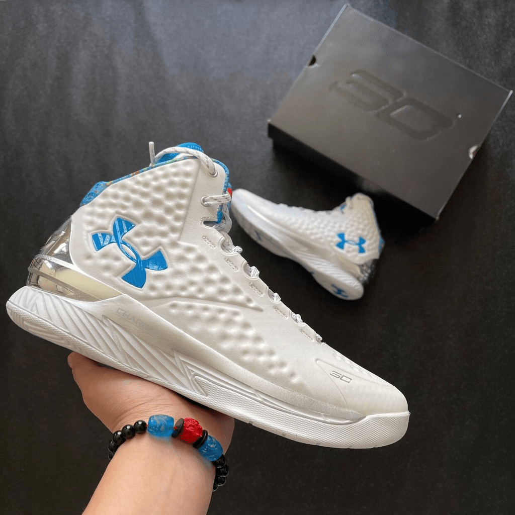 Giày Under Armour Curry 1 'Splash Party' 3024394-100 - Ảnh 3