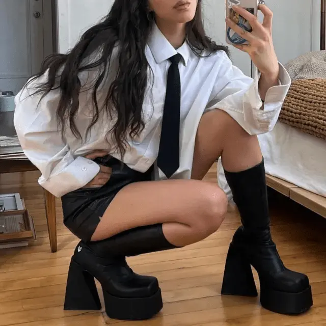 Alternative view of Giày Naked Wolfe Boost JAYDEN STRETCH 'BLACK'