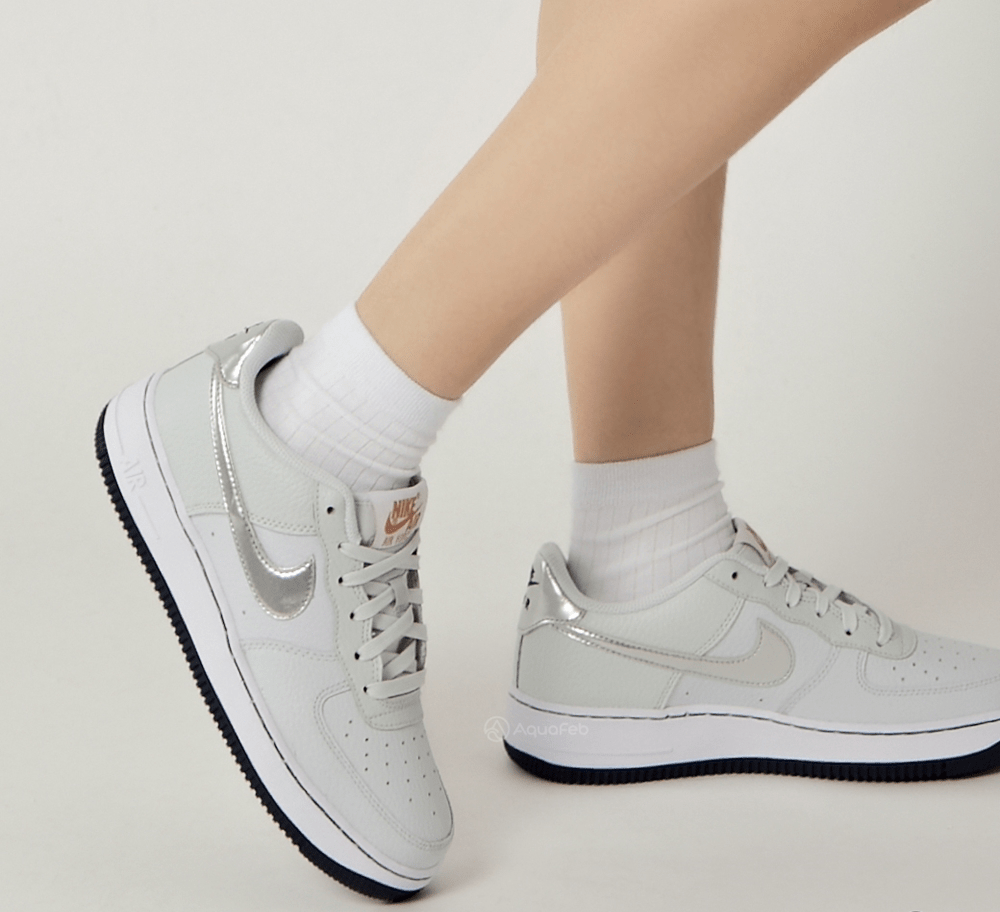 Giày Nike Air Force 1 GS 'Pure White' CT3839-004 - Ảnh 4