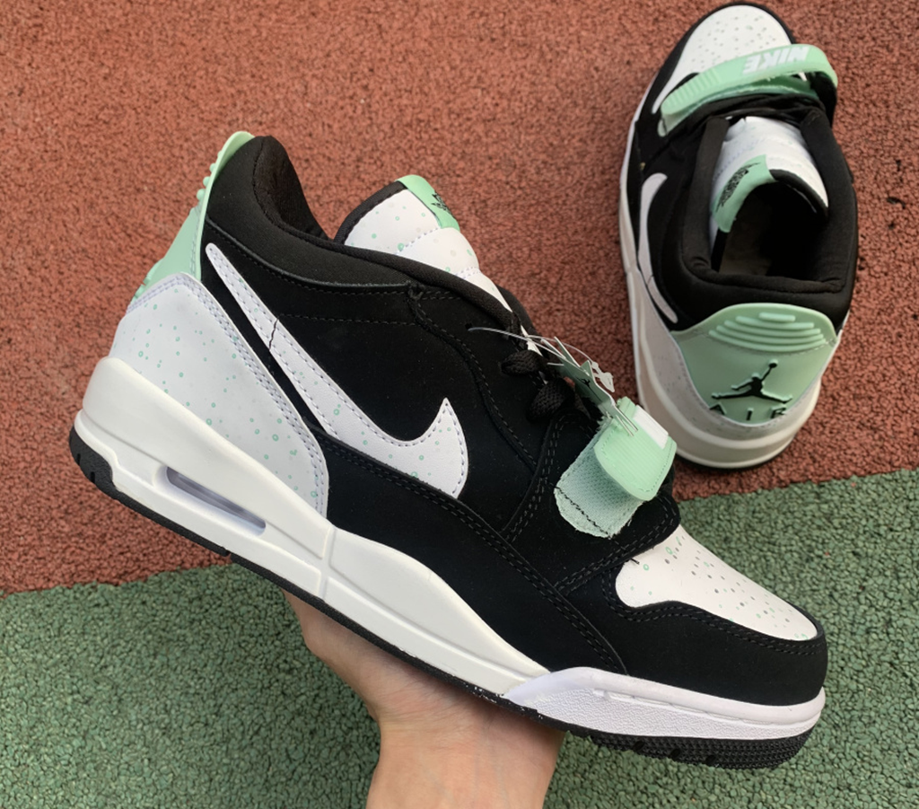 Giày Nike Jordan Legacy 312 Low GS 'Black Teal Tint' CJ5500-013 - Ảnh 4