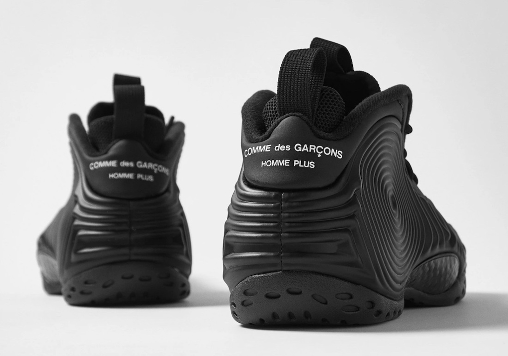 Giày Nike Comme des Garçons Homme Plus x Air Foamposite One 'Black' DJ7952-001 - Ảnh 3