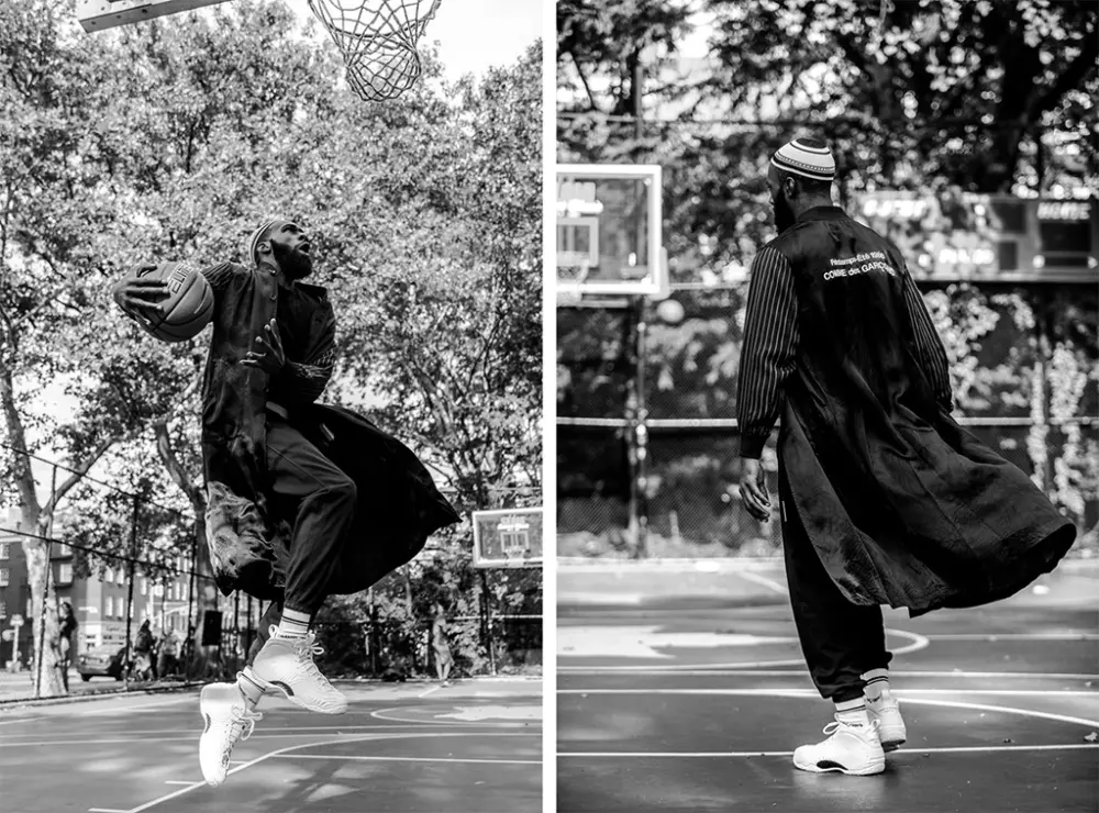 Giày Nike Comme des Garçons Homme Plus x Air Foamposite One 'White' DJ7952-100 - Ảnh 4