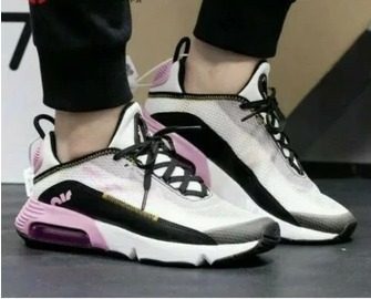 Giày Nike Wmns Air Max 2090 GS 'White Light Arctic Pink' CJ4066-104 - Ảnh 3