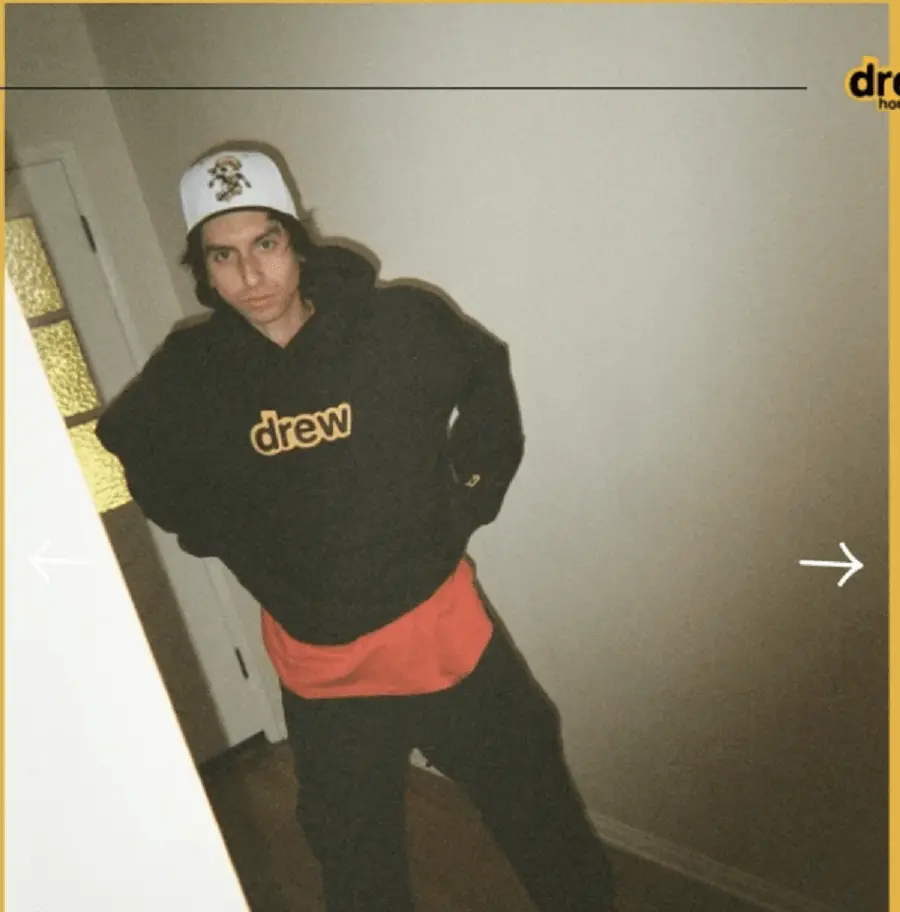 Áo Drew House Secret Deconstructed Hoodie Black - Ảnh 3