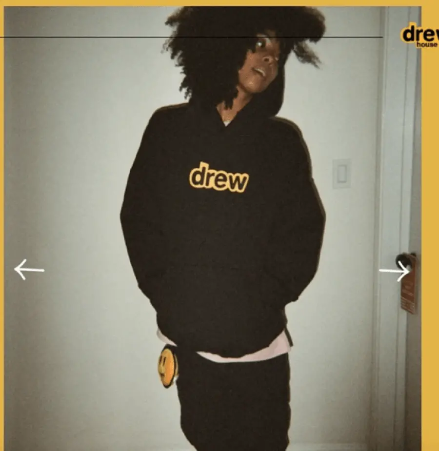 Áo Drew House Secret Deconstructed Hoodie Black - Ảnh 4
