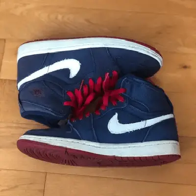 Alternative view of Giày Nike Air Jordan 1 High Strap 'Olympic' 342132-461