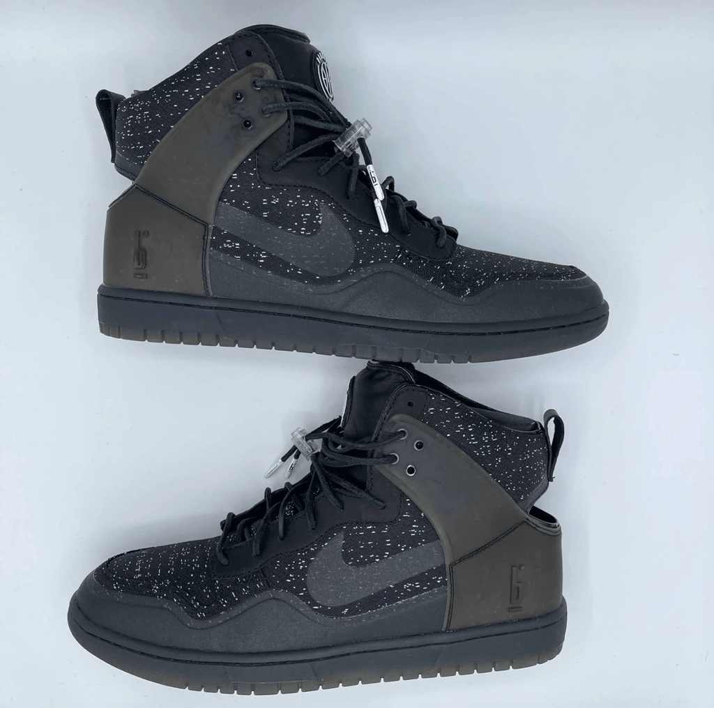 Giày Nike Pigalle x NikeLab Dunk Lux SP 'Black' 806948-001 - Ảnh 4