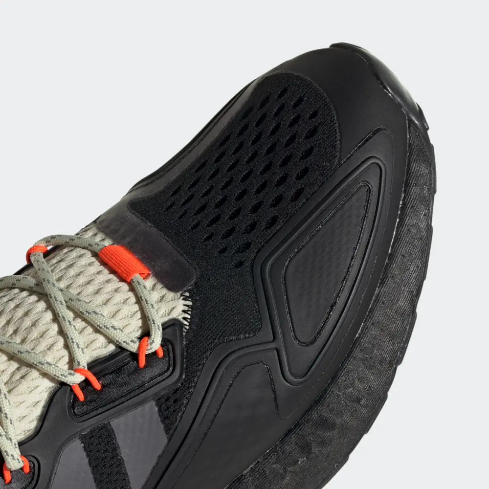 Alternative view of Giày Adidas ZX 2K Boost 'Black Solar Red' FV9999