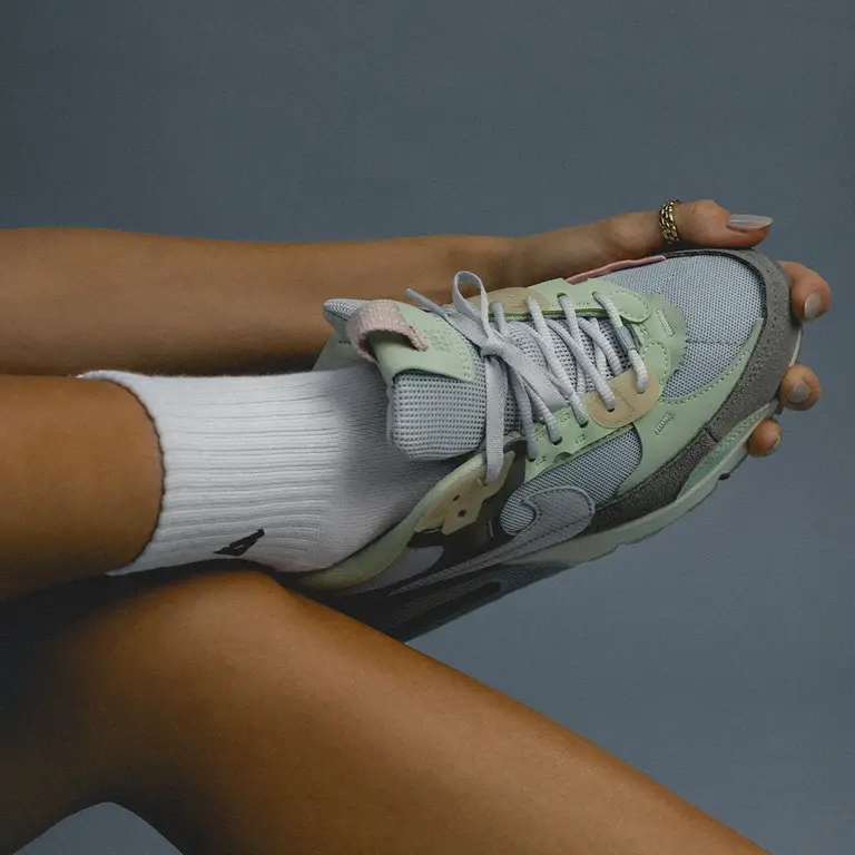 Giày Nike Air Max 90 Futura 'Sky Grey And Seafoam' DM9922-001 - Ảnh 3