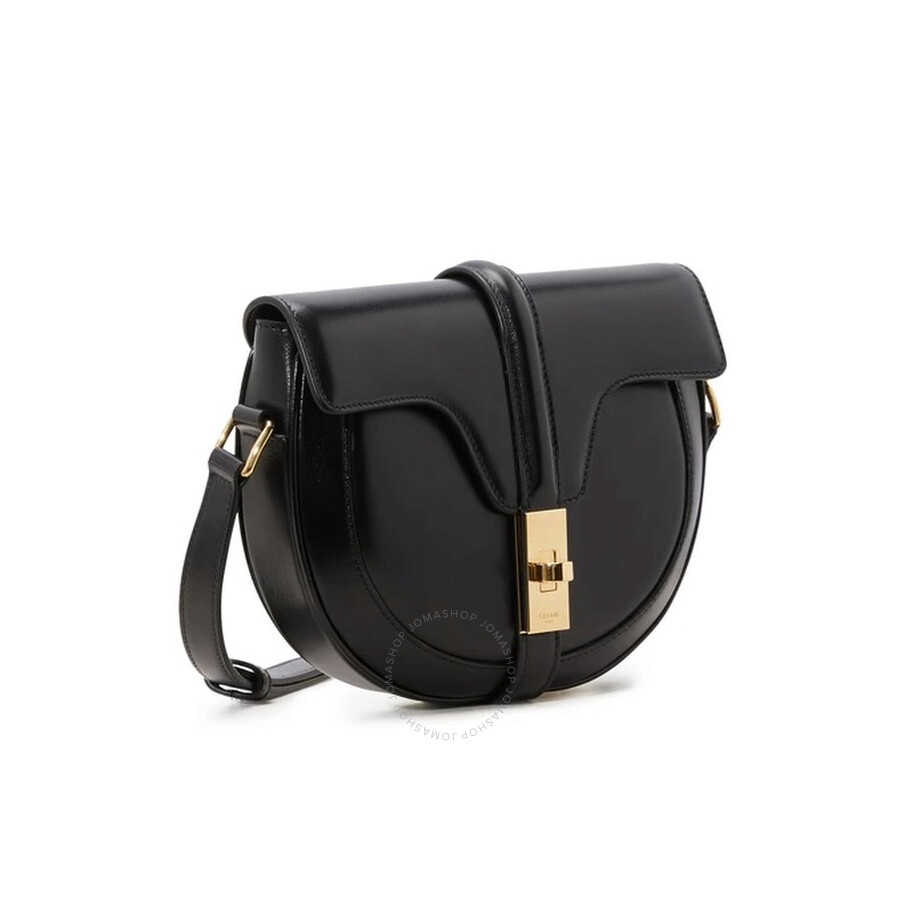 Túi Celine Small Basace 16 Bags In Satinated Calfskin 'Black' 188013BEY-38NO - Ảnh 4