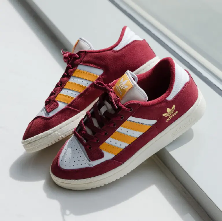 Giày Adidas Centennial 85 Low ‘Collegiate Burgundy Gold’ HQ7047 - Ảnh 6